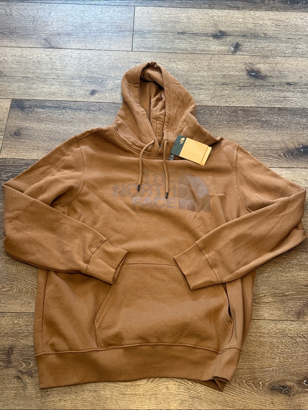 The north face brown hoodie XL NwT